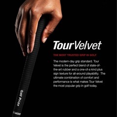 ゴルフプライド／ツアーベルベットラバー／M60／バックラインなし⭐️新品未使用の画像