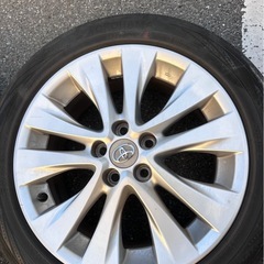 中古タイヤ4本セット（アルファード2009年式）の画像