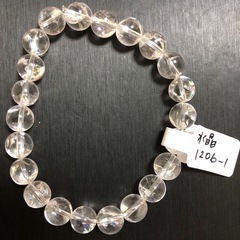 水晶ブレスレット　浄化　精神安定
の画像
