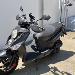 アドベンチャーバイク　スクーター　125CC 原付2種　SYM CROX125 バイクの画像