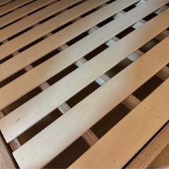 早い者勝ち！【美品】ダブルベッド フレームの画像