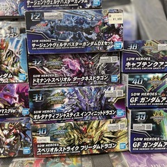 ガンプラSDガンダム未組立18体セットの画像