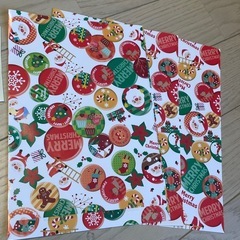 新品★未使用 クリスマス ラッピング シール セット★の画像