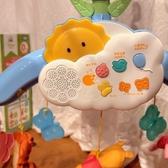 くまのプーさんえらべる回転6wayジムに変身メリーの画像