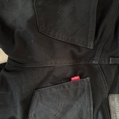 Levi's 511 ブラックデニムパンツ W32 L32の画像