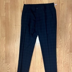 2枚セットZara チェック柄 スラックスの画像