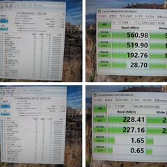 少し古めのゲーム機【hp】h8-1280jpWin11Pro i7-2600-16G/128G-サブ1T-BD-R-office2021-GTX550Ti-1Gの画像