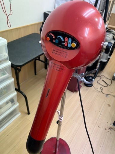 HTD550FCハイパーターボドライヤー重量足スタンド （レッド）