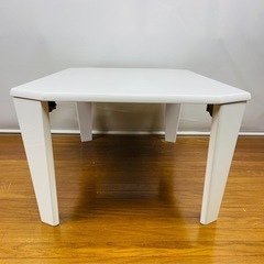 折りたたみテーブル 八角鏡面テーブル サイズ:幅750×奥行500×高さ317mmの画像