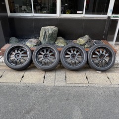 20インチ　ホイール　245/35R20 、114.3  、 5穴日産　フェアレディZ　タイヤはオマケの画像