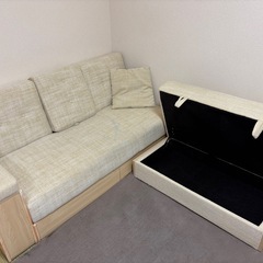 【お値打ち価格】ソファ（オットマンのみ）の画像