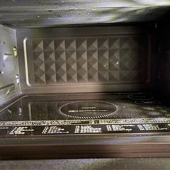 山善　加熱水蒸気 スチームオーブンレンジ 22L YRT-F220ESV(B)の画像