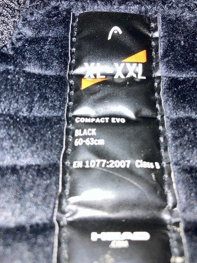 ヘルメット（スキースノボ）HEAD COMPACT EVO （箱・説明書付）