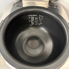 炊飯器 SHARP 5.5合炊き KS-HF10B IH式 ブラックの画像