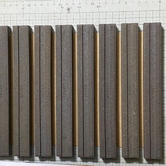 埼玉県さいたま市より　引き取り限定　AM Libel BorderⅡ AMリベルボーダーⅡ 高級ボーダータイル　セラミックタイル（日本製）約８㎡分　計１５８シートの画像