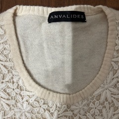 ニット　半袖の画像