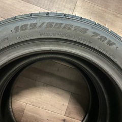 ハイグリタイヤ未使用２本セット トーヨー PROXES R1R 165/55R14 72Vの画像