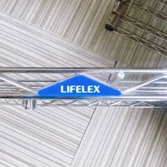 M629  LIFELEX スチールラック 5段 シルバー シェルフの画像