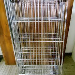 M629  LIFELEX スチールラック 5段 シルバー シェルフの画像