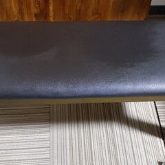 M659　ダイニングベンチ ベンチシート 木製 2人掛け 美品の画像