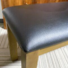 M659　ダイニングベンチ ベンチシート 木製 2人掛け 美品の画像