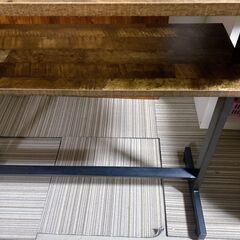  M653  カウンターテーブル  カフェテーブル PCデスク オシャレなヴィンテージ風の画像