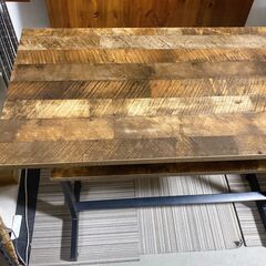  M653  カウンターテーブル  カフェテーブル PCデスク オシャレなヴィンテージ風の画像