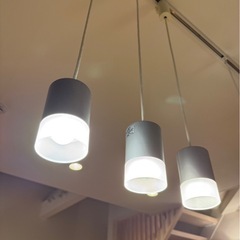 ★練馬駅まで取りに来れる方★ペンダントライト3個セット（ダクトレール用）の画像