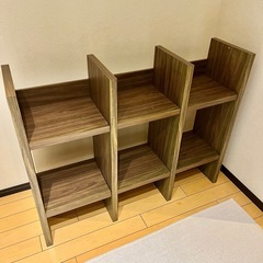 【12/7譲渡希望】木調　棚　キャビネットの画像