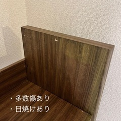 【12/7譲渡希望】木調　棚　キャビネットの画像