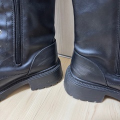 ロングブーツ　Mの画像