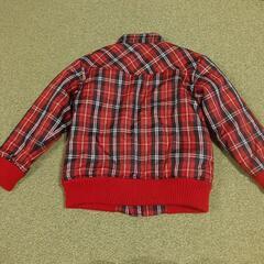 男の子　Little Bear Club チェックジャケット 130cmの画像