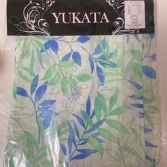 【新品・未使用】浴衣＋帯セット／モダン柄・撮影にもの画像