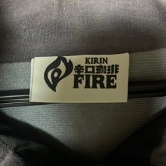 FIRE ウィンドブレーカー ジャケット ブラック グレー スポーツウェアの画像