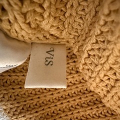 vis　レイヤード風ニットブラウス　フリーサイズ　1273の画像