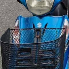 アドレスV125G用 フロントバスケット 中古（取付ボルト付き）の画像