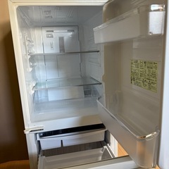 シャープ冷蔵庫2ドア　２０１８年の画像