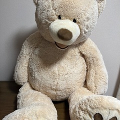 コストコ くま テディベア 特大 135cmの画像