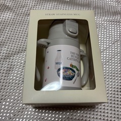 はらぺこあおむし/ストロー付きステンレスマグカップ Afternoon Tea LIVING アフタヌーンティー・リビング の画像