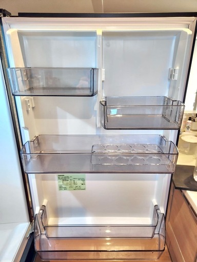 2022年製東芝3ドア冷蔵庫356L自動製氷GR-T36SC(KZ)