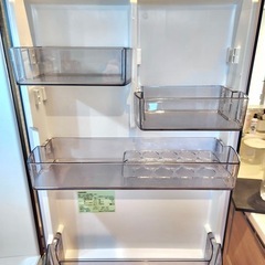 2022年製東芝3ドア冷蔵庫356L自動製氷GR-T36SC(KZ)の画像