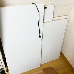 デスク（ホワイト）450(奥行き)x900(横幅)の画像