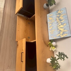 展示のみほぼ未使用　テレビ台の画像