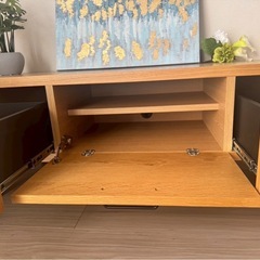 展示のみほぼ未使用　テレビ台の画像