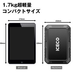 【新品未開封】⭐︎即日発送⭐︎ICECO PB250-JP 専用ユニットの画像