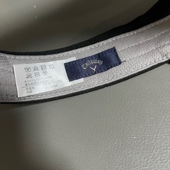 【Callaway】キャロウェイ サンバイザー レディース ブラック×ピンク ゴルフウェアの画像