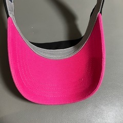 【Callaway】キャロウェイ サンバイザー レディース ブラック×ピンク ゴルフウェアの画像