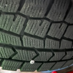 175/65R15 アルミホイール1本 タイヤに釘の画像