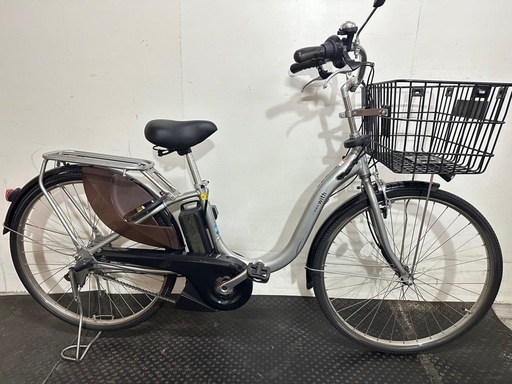 新春SALE?東京23区配達無料?新基準 ヤマハ　パスwith ウィズ　12.3Ah リチウム 電動自転車 中古　BS 5261