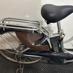 東京23区配達無料🌈新基準 ヤマハ　パスwith ウィズ　12.3Ah リチウム 電動自転車 中古　BS 5261の画像